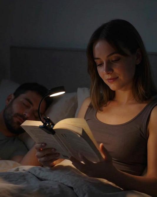 Comment lire la nuit sans réveiller la personne qui dort à côté